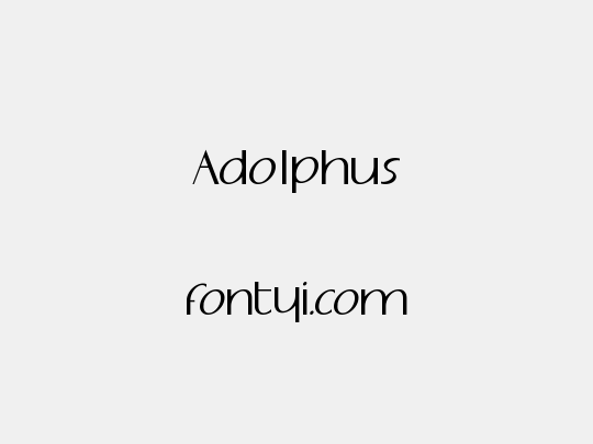 Adolphus