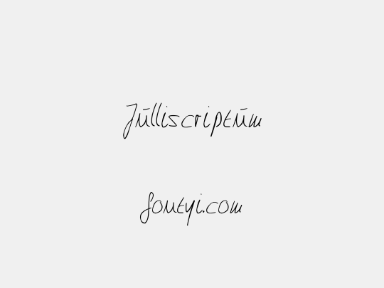 Julliscriptum