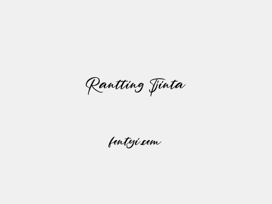 Rantting Tjinta