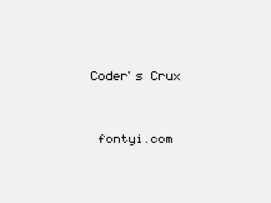 Coder's Crux