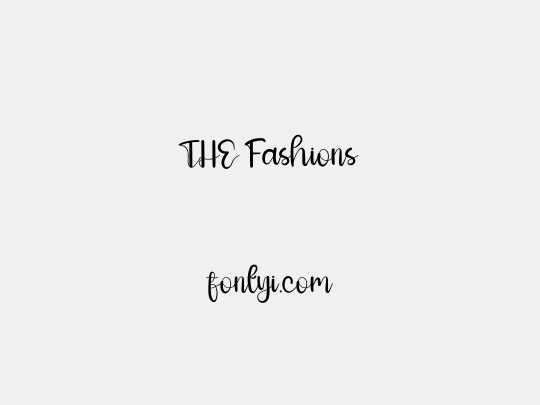 THE Fashions