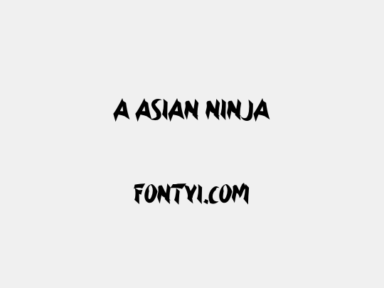 a Asian Ninja