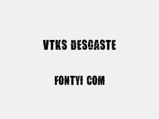 Vtks Desgaste