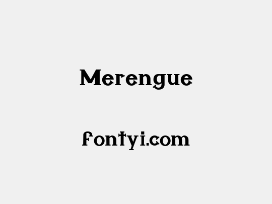 Merengue