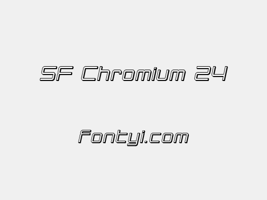 SF Chromium 24