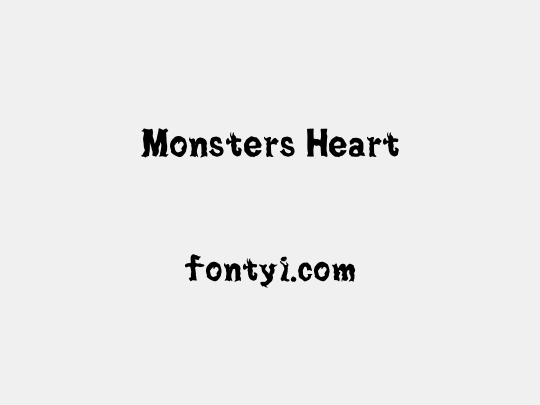 Monsters Heart