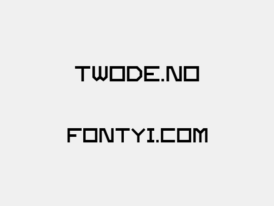 Twode.no