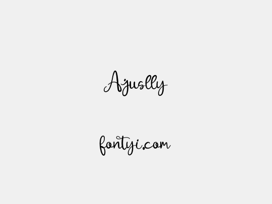 Ajuslly
