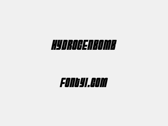 HydrogenBomb