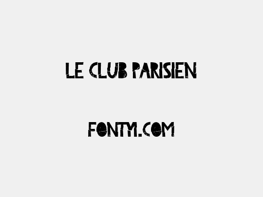 Le Club Parisien