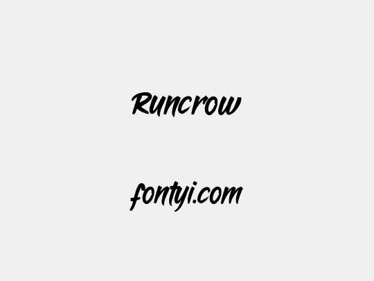 Runcrow