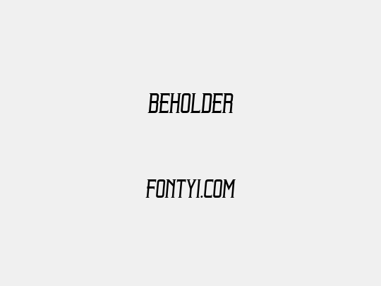 Beholder