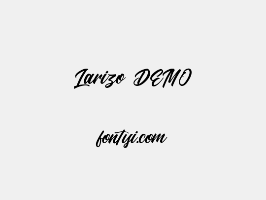 Larizo DEMO