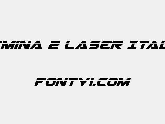 Gemina 2 Laser Italic