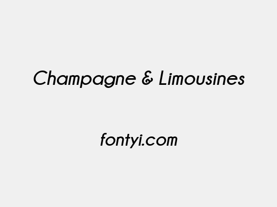 Champagne & Limousines