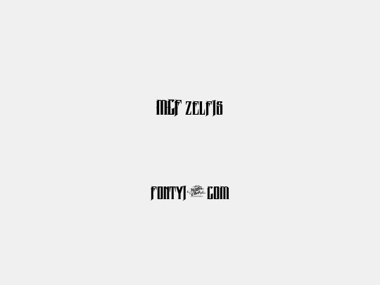MCF zelfis