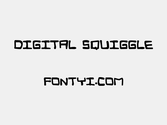 Digital Squiggle