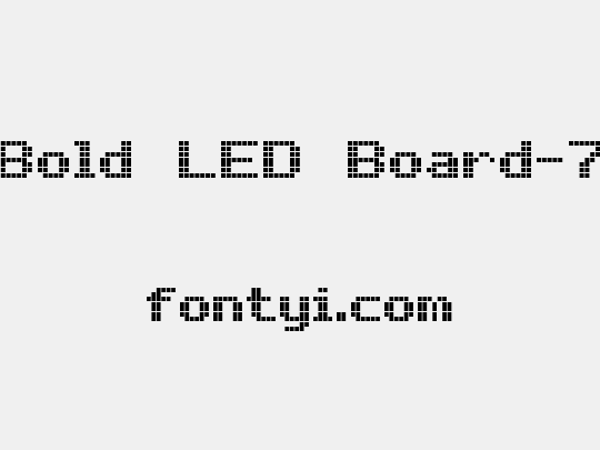 Bold LED Board-7