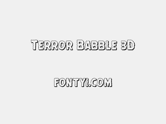 Terror Babble 3D