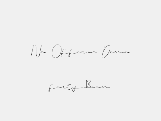No Offense Demo
