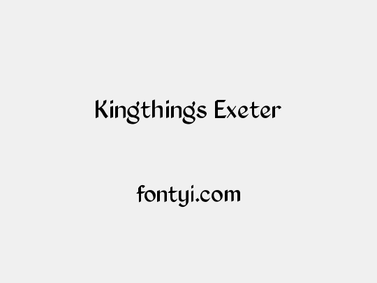 Kingthings Exeter