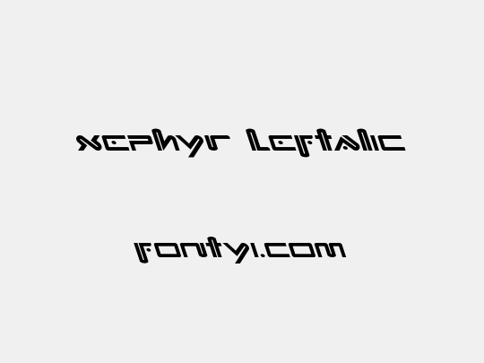 Xephyr Leftalic