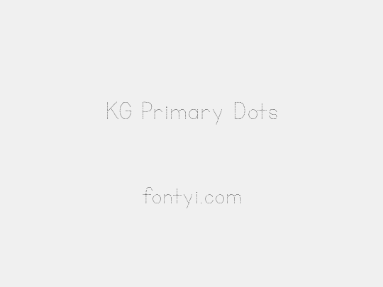 KG Primary Dots