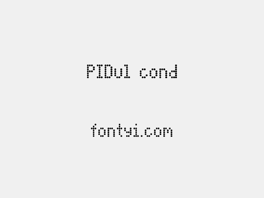 PIDvl cond