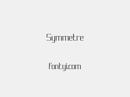 Symmetre