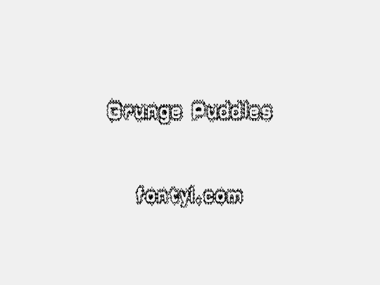 Grunge Puddles
