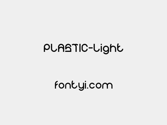 PLASTIC-Light