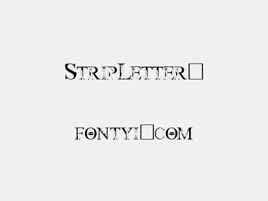 StripLetter1