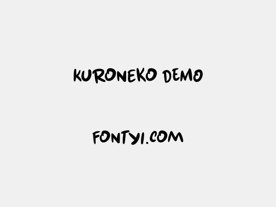 Kuroneko DEMO