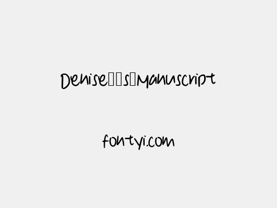 Denise__s_Manuscript