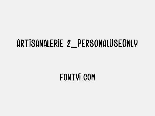 Artisanalerie 2_PersonalUseOnly