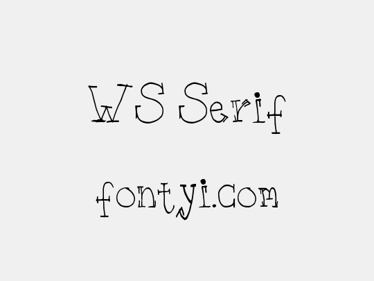 WS Serif