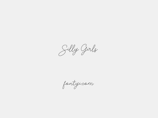 Silly Girls