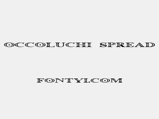 Occoluchi Spread