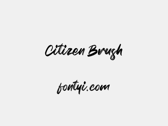 Citizen Brush