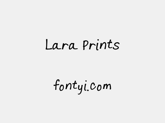 Lara Prints