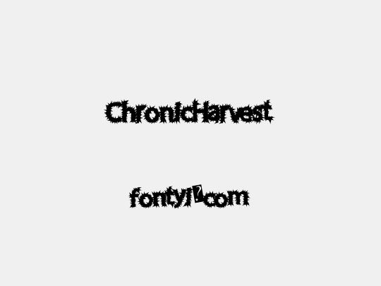 ChronicHarvest