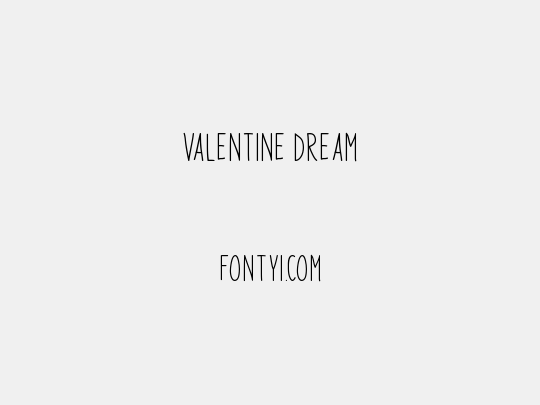 Valentine Dream