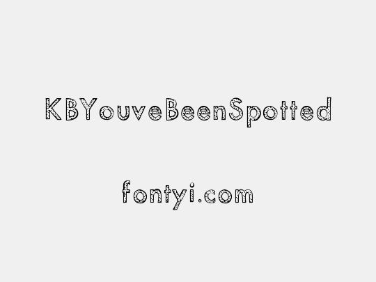 KBYouveBeenSpotted