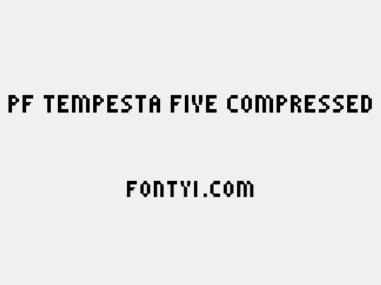 PF Tempesta Five Compressed