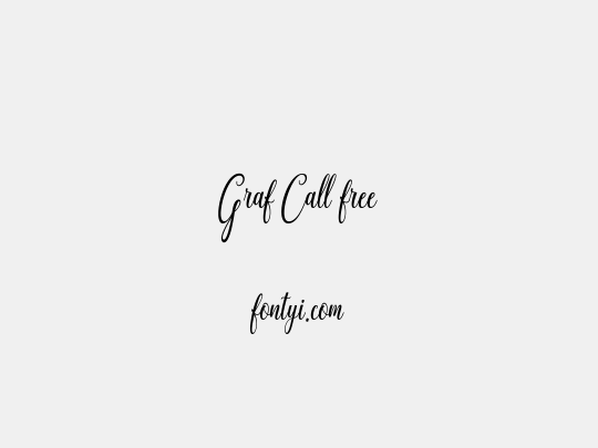 Graf Call free