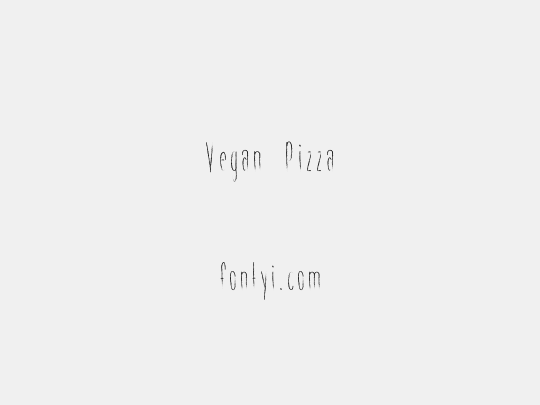 Vegan Pizza