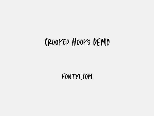 Crooked Hooks DEMO