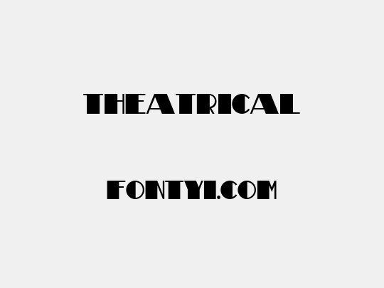 Theatrical