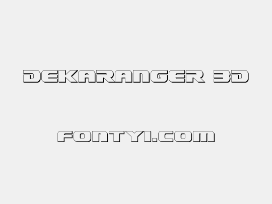 Dekaranger 3D