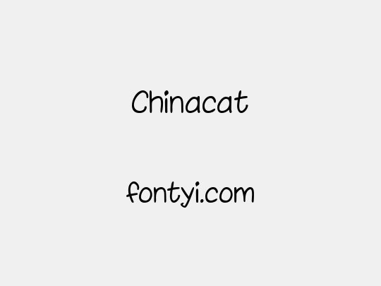 Chinacat